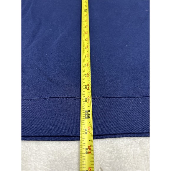 Champion Athleticwear Embroidered Spellout Navy Blue Crewneck Mens Size XL - Picture 7 of 9